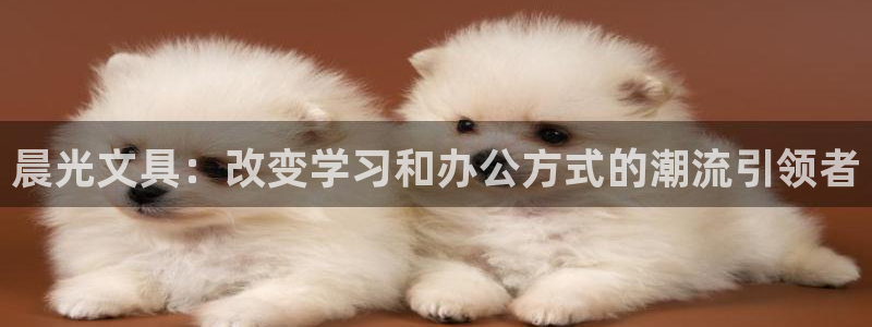 aj九游会登录：晨光文具：改变学习和办公