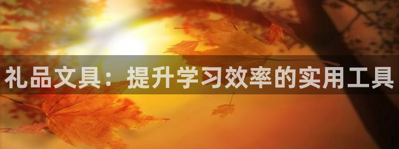 立即充值   九游会：礼品文具：提升学习