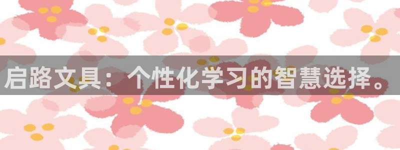 九游会体育登录：启路文具：个性化学习的智