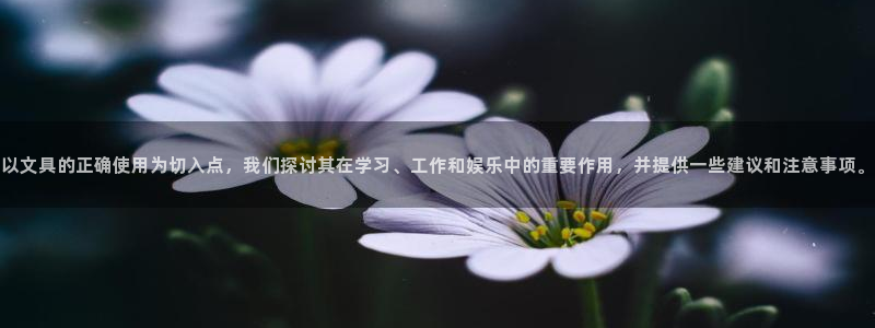 jd九游会：以文具的正确使用为切入点，我