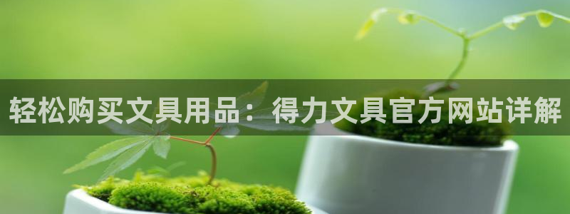 九游会app下载：轻松购买文具用品：得力