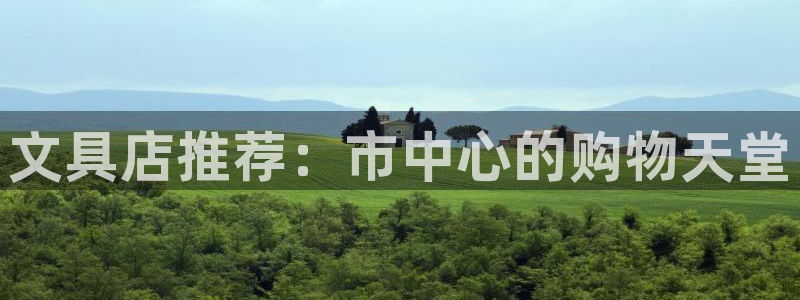 九游会真人第一品牌游戏：文具店推荐：市中